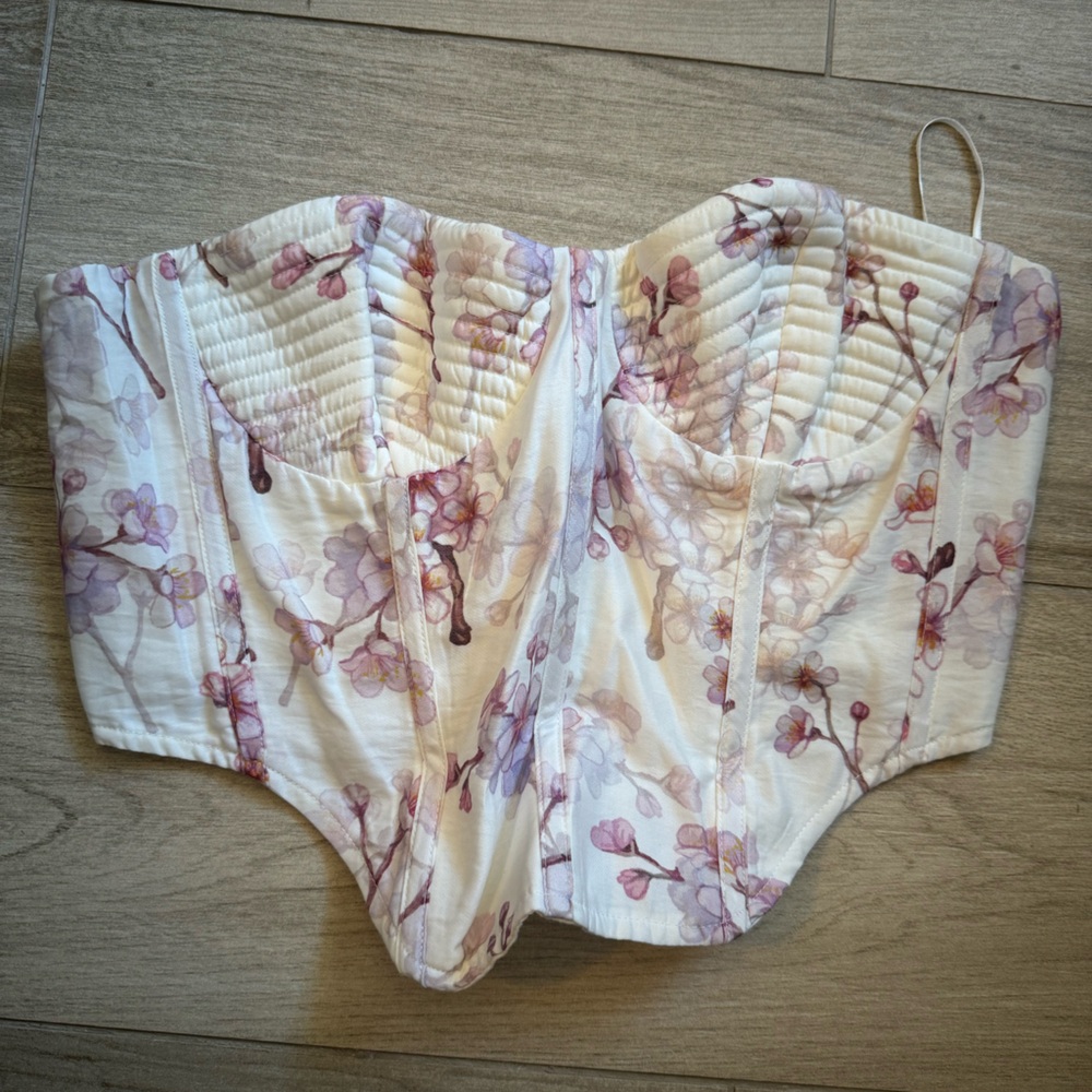 Bardot - Corset Bustier in Blossom